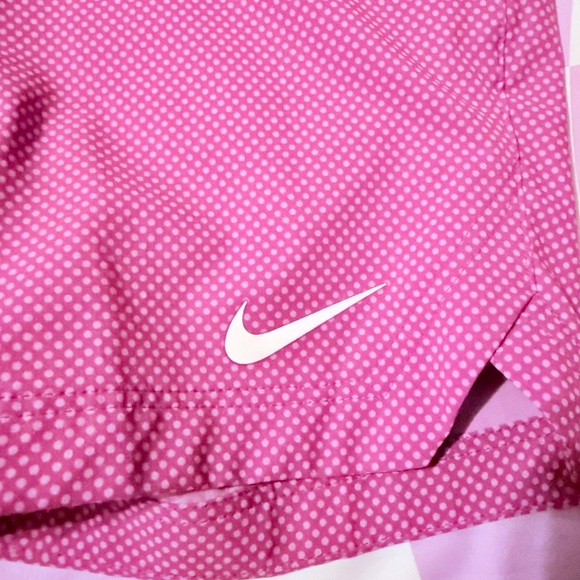 NWT Nike Golf Tour Performance Dri-FIT Polka Dot Shorts - Pink/Purple - Size 0 - Picture 4 of 12